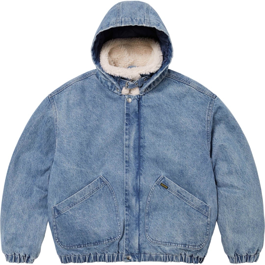 Imagen 4 de Supreme Faux Shearling Lined Bomber Jacket